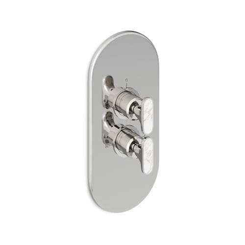 Einhebelmischer für Dusche - TWY949ACLO3WE - Devon&Devon - wandmontiert / thermostatisch / Messing