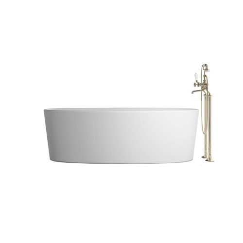 Ovale Badewanne - DOVENP - Devon&Devon - freistehend / für Wohnungen / Verbundwerkstoff