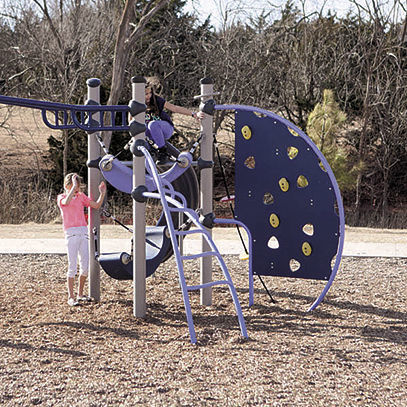 Klettergerüst für Spielplätze - progressive design playgrounds