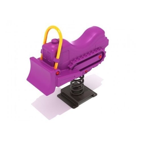 Kunststoff-Federwippe - BENNY BULLDOZER FUN BOUNCE - progressive design playgrounds - Transport / 1 Person