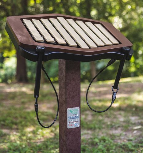 Musikalisches Spielplatzgerät - RHYTHM - progressive design playgrounds - Metall / Holz / interaktiv