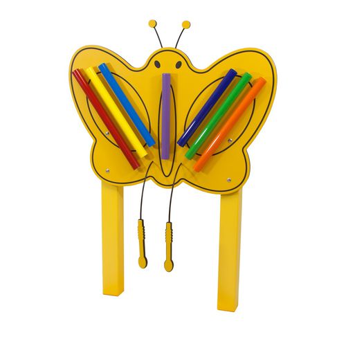 Musikalisches Spielplatzgerät - BUTTERFLY CHIMES - progressive design playgrounds - für öffentliche Einrichtungen / für Kindergarten / für Innenbereich