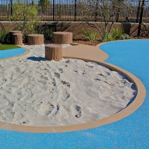 Sandkasten für Gewerbegebrauch - progressive design playgrounds
