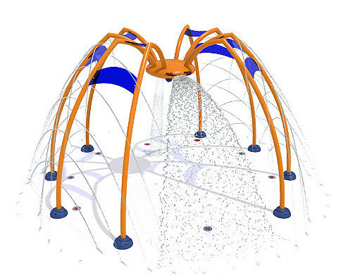 Spielplatzgerät für Aquapark - VOR 7653 - Vortex Aquatic Structures International - Edelstahl