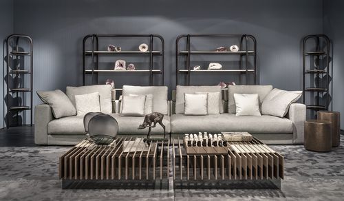 Modulsofa - SKYLINE - GIORGETTI - Eck / modern / Stoff