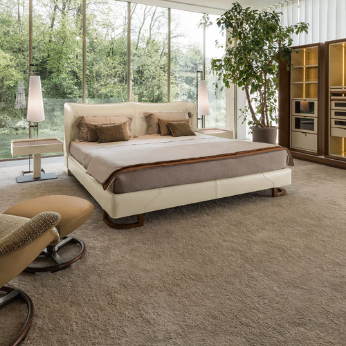 Doppelbett - CORIUM - GIORGETTI - modern / Polster / Kopfteil