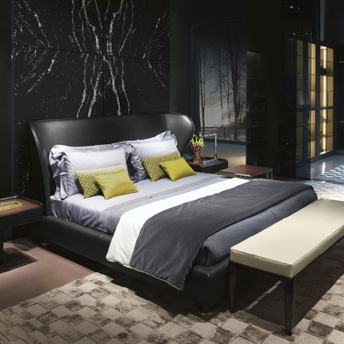 Doppelbett - REA - GIORGETTI - modern / Polster / Kopfteil