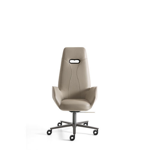 Moderner Bürostuhl - APHIRA - GIORGETTI - für den Innenraum / Leder / Stoff