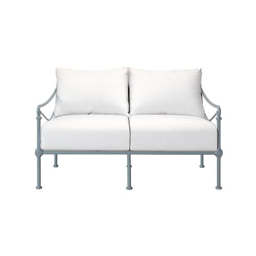 Zweisitzer-Sofa - 1800 - Tectona - Neoklassizismus / für Garten / Sunbrella®