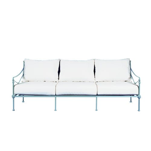 Sofa / 3 Plätze - 1800 - Tectona - Neoklassizismus / für Garten / Sunbrella®