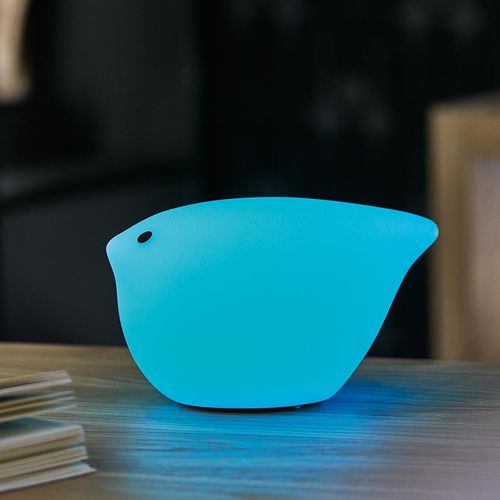 Tischlampe - BIRDY - hülsta - Kunststoff / originelles Design / wiederaufladbar