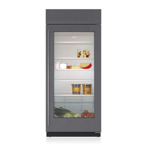 Kühlschrank mit 1 Tür - BI-36RG/O - SUB-ZERO - für Privatgebrauch / Einbau / verglast