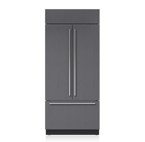 Kühl-Gefrierkombination / mit Doppeltür - BI-36UFD/O - SUB-ZERO - mit Schublade / für Privatgebrauch / Einbau