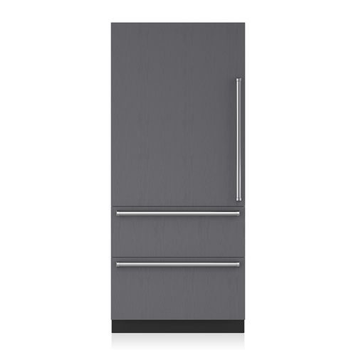 Kühlschrank mit Schublade - IT-36RID - SUB-ZERO - für Privatgebrauch / Einbau / grau