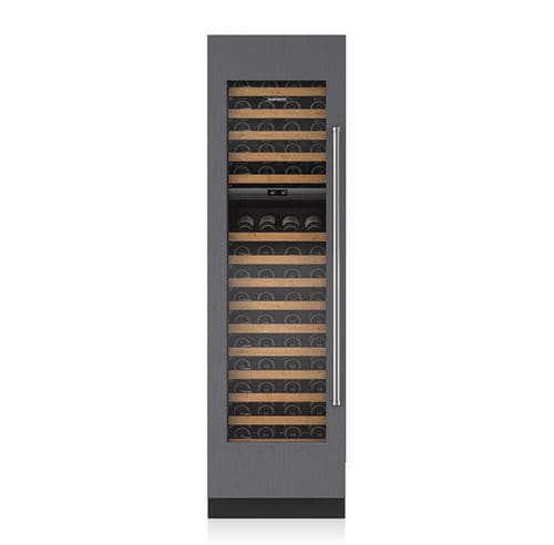 Einbau-Weinkühlschrank - IW-24 - SUB-ZERO - Edelstahl / verglast / maßgefertigt