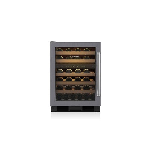 Service-Weinkühlschrank - UW-24/O - SUB-ZERO - Einbau / Edelstahl / verglast