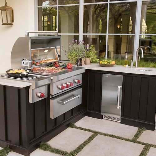 Gas-Gartengrill - OG54 - SUB-ZERO - Einbau / Metall