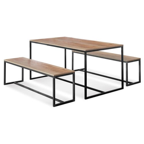 Moderne Tischgarnitur - DUAB - CUCINE LUBE - Laminat / für den Innenraum / für Privatgebrauch