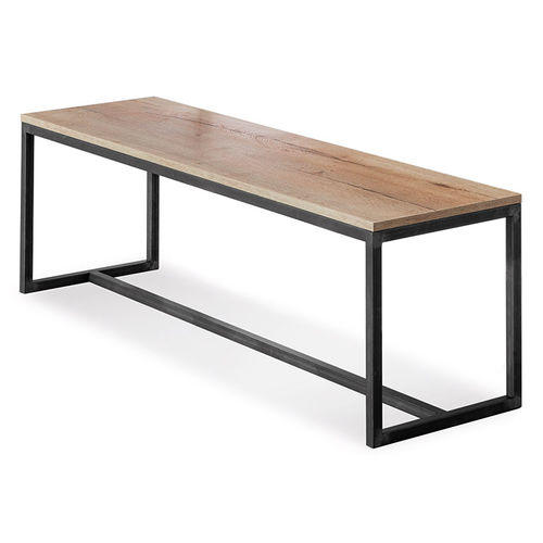 Moderne Bank - DUAB - CUCINE LUBE - Holz / Eisen