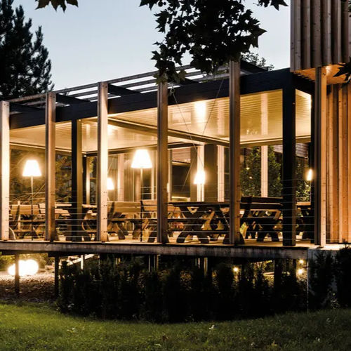 Selbsttragende Veranda - ZGORNJA KUNGOTA - SLOVENIA - Gibus SPA - Glas / Holz / Metall
