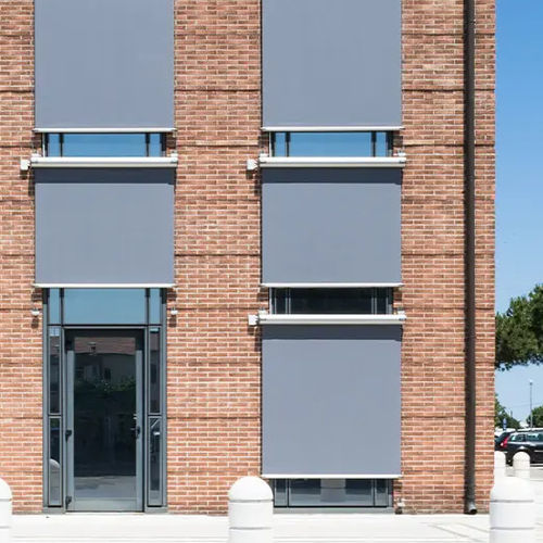 Jalousie für Fenster - RIMINI - ITALY - Gibus SPA - Stoff / Aluminium / für Außenbereich