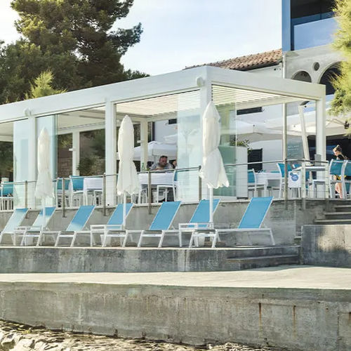 Selbsttragende Veranda - ISTRIA - CROATIA - Gibus SPA - Metall / für Gewerbegebrauch / mit Einfachverglasung