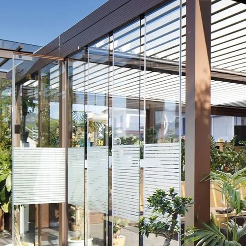 Glasveranda - NOLA - ITALY - Gibus SPA - Eiche / Edelstahl / für Restaurants