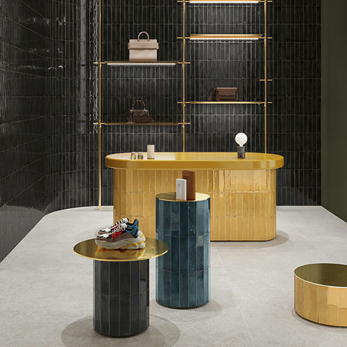 Feinsteinzeugfliesen - FUSION - NovaBell - mit Hochglanzfinish / für den Innenraum / für Wohnzimmer