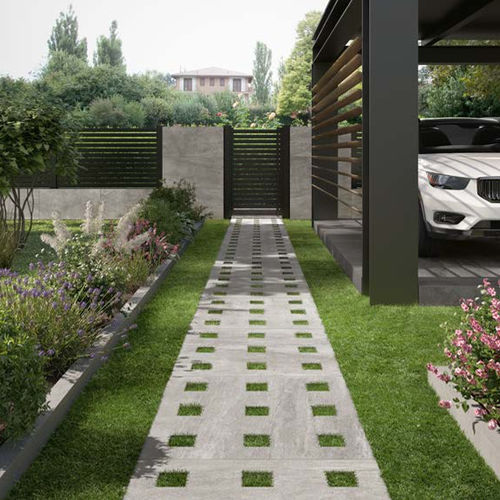 Feinsteinzeug-Plattenbelag - HYDRO  - NovaBell - für Außenbereich / für den Außenbereich / für Terrasse