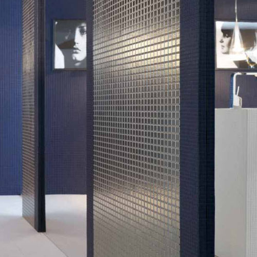 Mosaikoptik-Fliesen - ALLUMINIO - Appiani - Keramik / Hochglanz / metallisiert