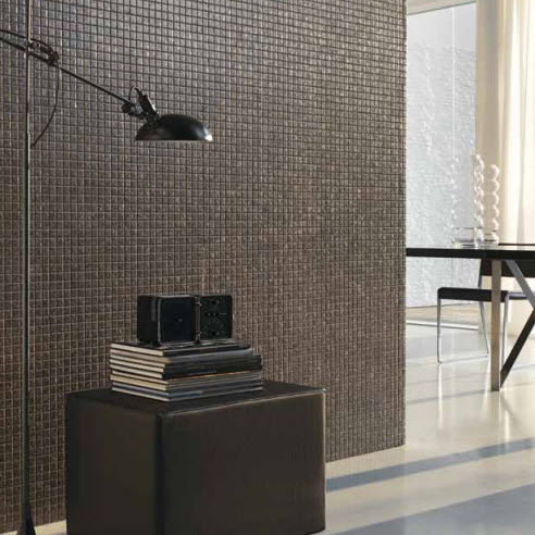 Keramik-Mosaikfliese - CRISTALLI - Appiani - Hochglanz / metallisiert / für den Innenraum