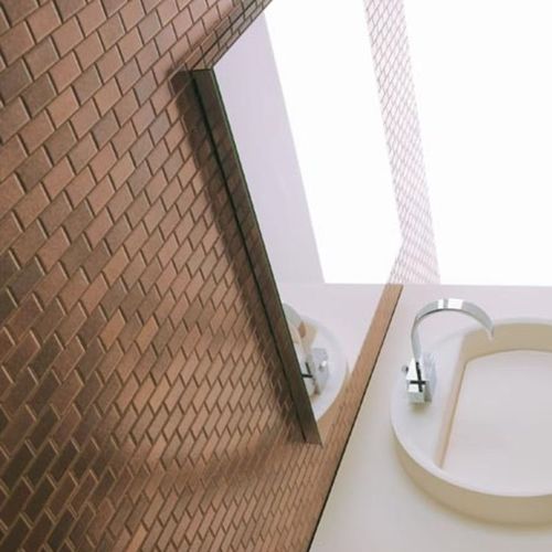 Keramik-Mosaikfliese - CUPRITE - Appiani - Hochglanz / metallisiert / für den Innenraum