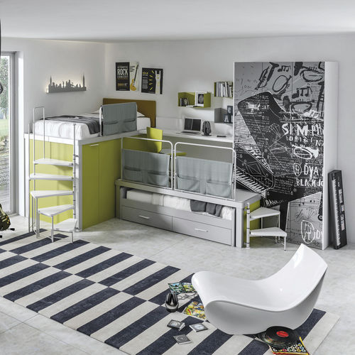 Grünes Kinderzimmer - 306 - TUMIDEI - grau / melaminbeschichtet / unisex