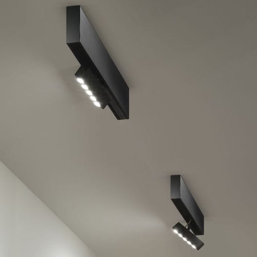 LED-Schienenleuchte - BROOKLYN SPOT - PANZERI - rechteckig / extrudiertes Aluminium / für Gewerbegebrauch
