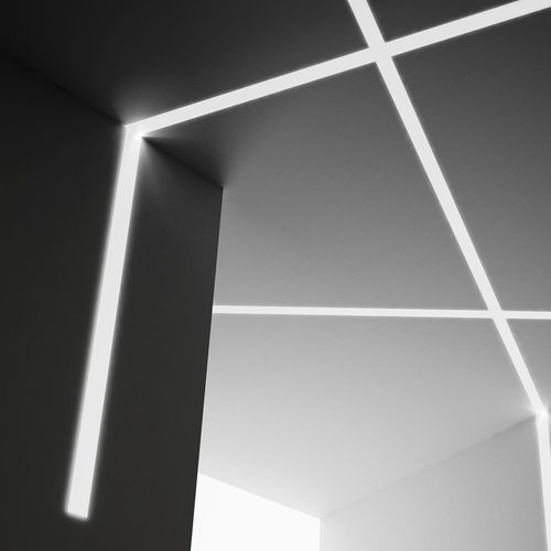Wandmontiertes Beleuchtungsprofil - NOLITA - PANZERI - für Deckenmontage / LED / fluoreszierend