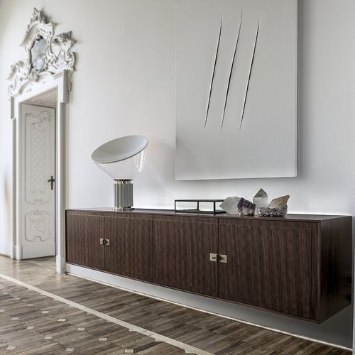 Wandmontiertes Sideboard - Oriental Up - ALIVAR - modern / Holz / mit Schwingtür