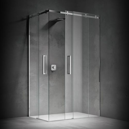 Glas-Hydromassagekabine - STILL - GRUPPO TREESSE - gehärtet