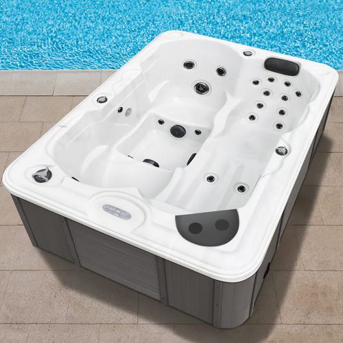 Whirlpool zum Aufstellen - DUBAI - GRUPPO TREESSE - rechteckig / Zweisitzer / 1 Platz