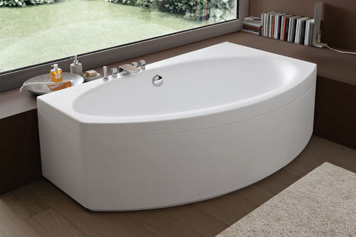 Badewanne für Eckeinbau - SURI 175 - GRUPPO TREESSE - freistehend / Acryl / Wassermassage