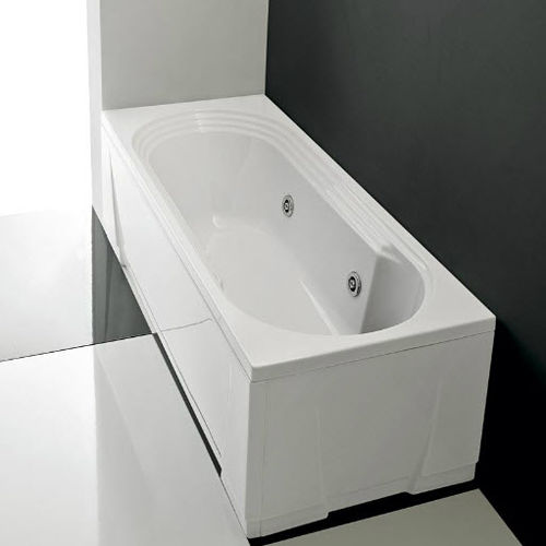 Einbau-Badewanne - CRISTINA - GRUPPO TREESSE - Acryl / Wassermassage / weiß