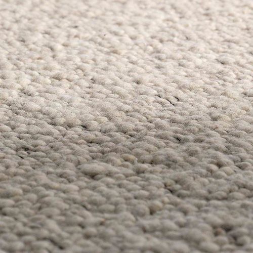 Traditioneller Teppich - ZEALAND - Minotti - einfarbig / Polyester / Wolle