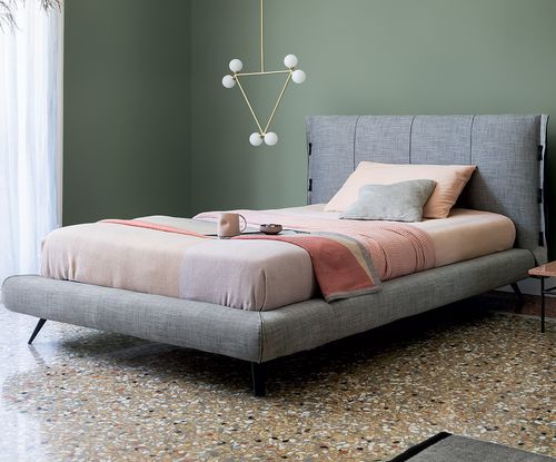 Doppelbett - CUFF - BONALDO - Einpersonen / modern / Polster