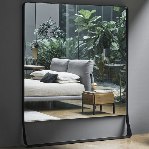 Wandmontierter Spiegel - Narciso - BONALDO - Stand / modern / rechteckig