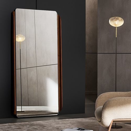 Wandmontierter Spiegel - Olos - BONALDO - Stand / modern / rechteckig
