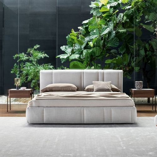 Doppelbett - Rigoletto - BONALDO - modern / Polster / gepolstertes Kopfteil