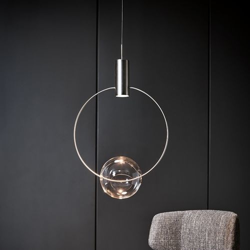 Geblasene Glas Lampe - Keshi - BONALDO - Hänge / Bronze / Kupfer