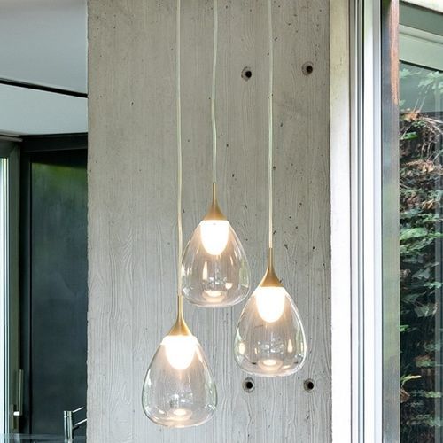 Hängelampe - Gocce - BONALDO - Metall / Pyrex® / modern