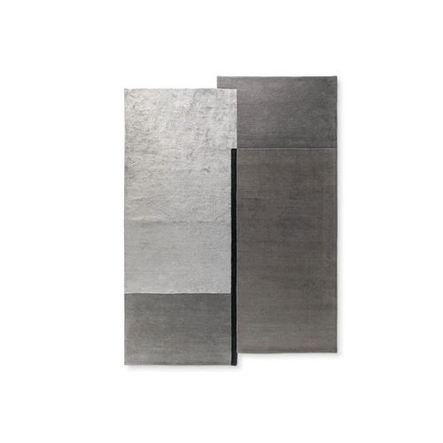 Moderner Teppich - Rabat - BONALDO - mit geometrischen Motiven / Wolle / Tencel®