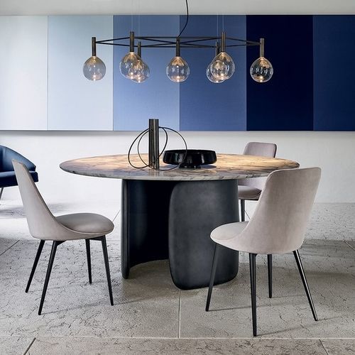 Moderner Esstisch - MELLOW - BONALDO - Massivholz / Holzfurnier / lackiertes Holz