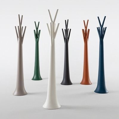 Bodenstehender Garderobenständer - Tree - BONALDO - modern / Kunststoff / weiß